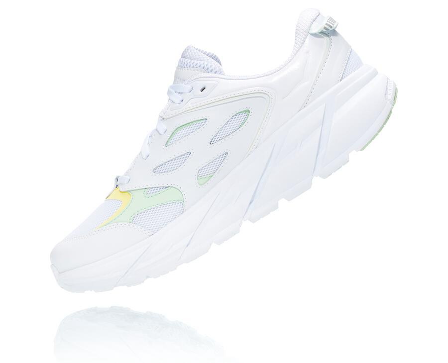 Tenis Hoka One One Hombre Blancos - Clifton L - BGXR84625